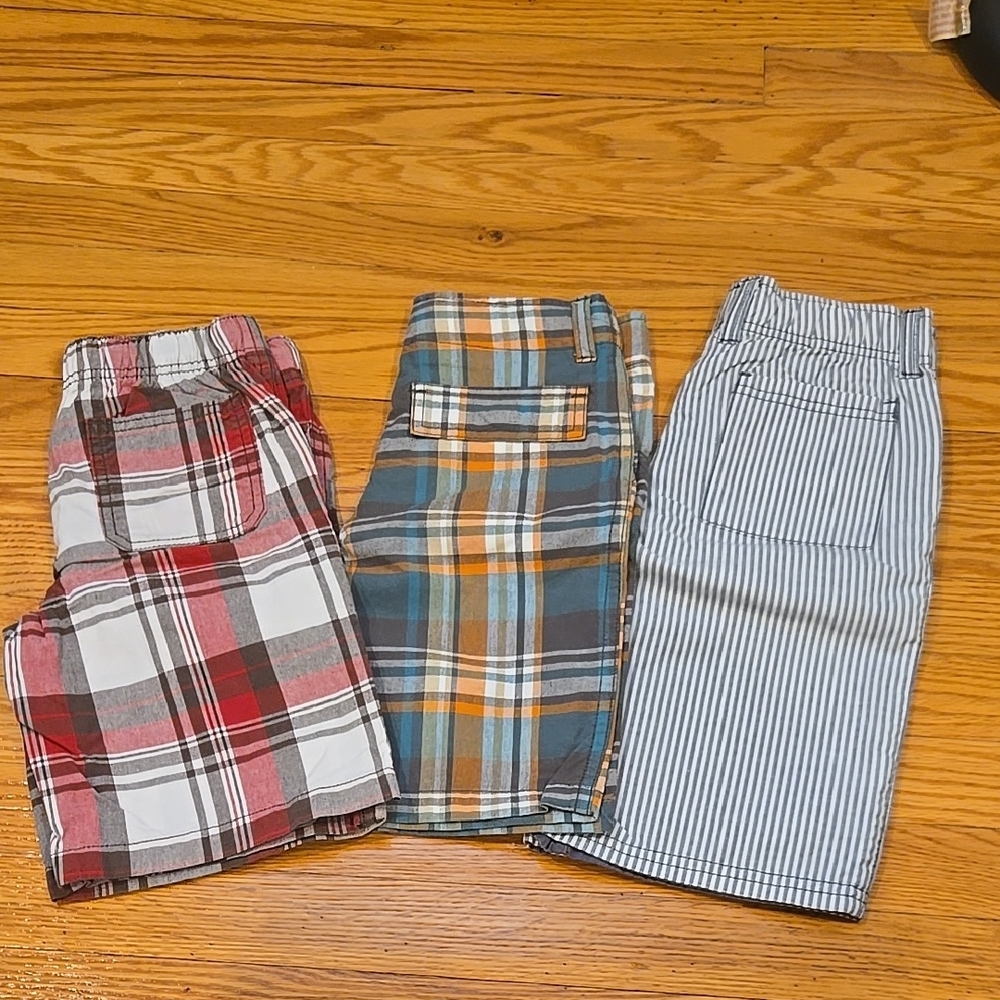 Gymboree Plaid and Striped Kids Shorts